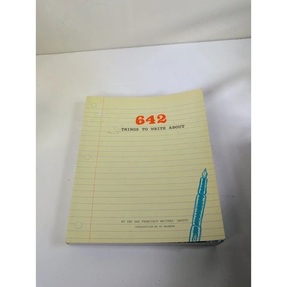 642 Things to Write about (Paperback or Softback) Prompted Journal New